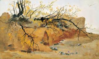 Wu Guanzhong - Golden Autumn