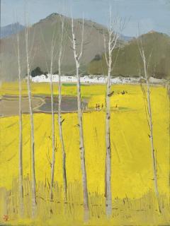 Wu Guanzhong - Golden Field