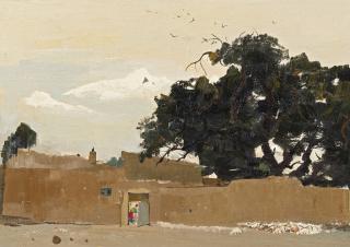 Wu Guanzhong - Highland Households