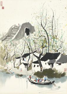 Wu Guanzhong - Jiangnan Shore