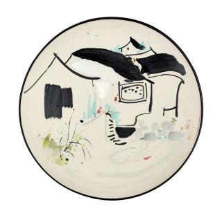 Wu Guanzhong - Jiangnan Village