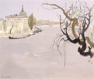 Wu Guanzhong - La Seine