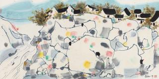 Wu Guanzhong - Landscape