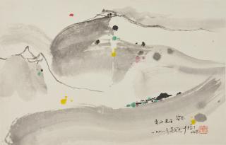 Wu Guanzhong - Landscape