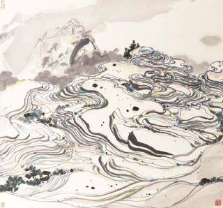 Wu Guanzhong - Landscape