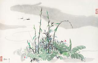 Wu Guanzhong - Qingyi River
