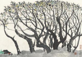 Wu Guanzhong - Recluse Under The Mulberry Tree