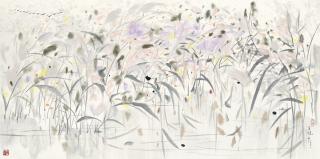 Wu Guanzhong - Reed Pond