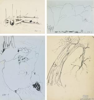 Wu Guanzhong - Sketch