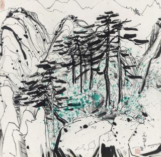 Wu Guanzhong - Sketch