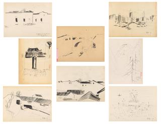 Wu Guanzhong - Sketches