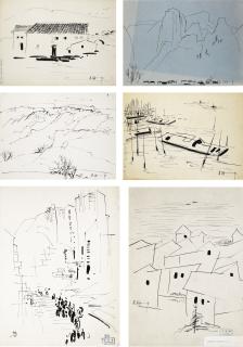 Wu Guanzhong - Sketches
