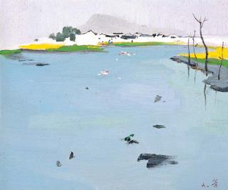 Wu Guanzhong - Spring