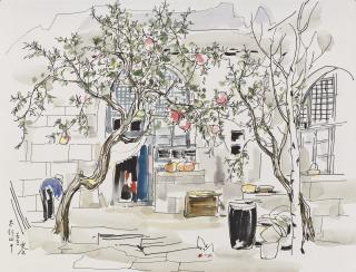 Wu Guanzhong - Taihang Mountain