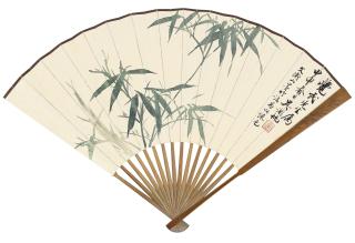 Wu Hufan - Bamboo; Calligraphy