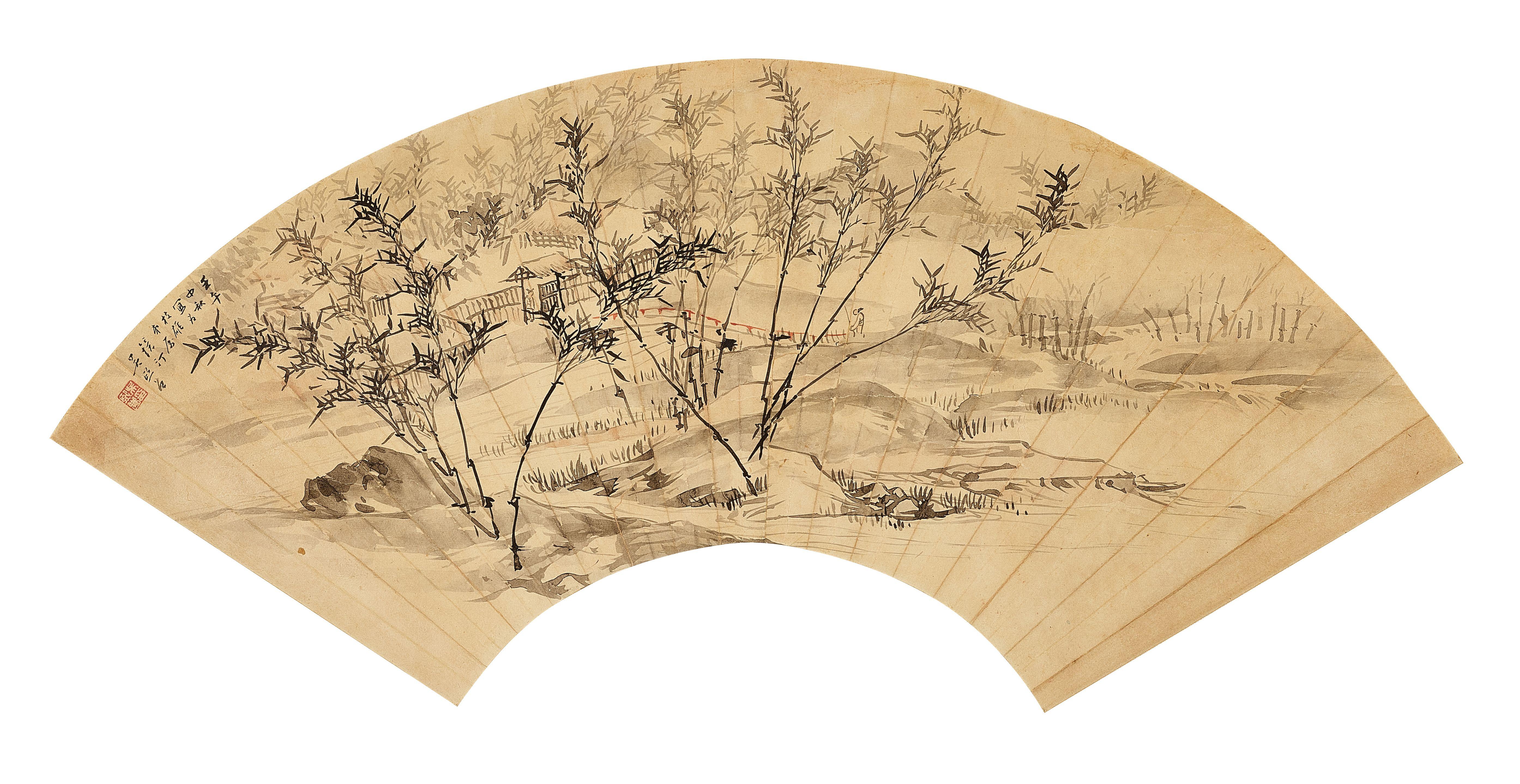 Wu Jingting - Bamboo Retreat