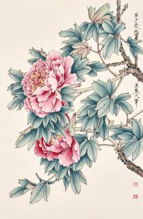 Wu Qiaoliu - Peony