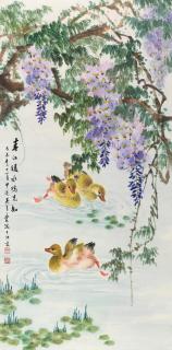 Wu Qingxia - Mandarin Ducks