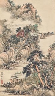 Wu Qinmu - Misty Pine Mountain