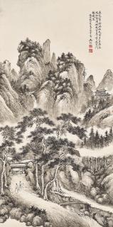 Wu Qinmu - Mountain Dwelling