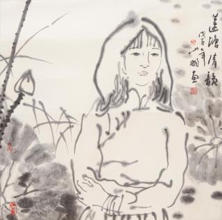 Wu Shanming - Portrait of a Lady, 2008