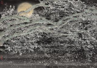 Wu Shiwei - Plum Blossoms In The Moonlight