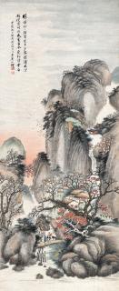 Wu Shixian - Landscape In Autumn