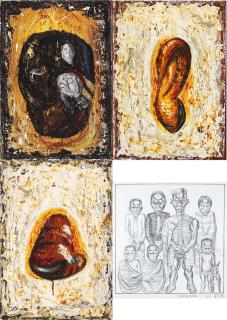 Wu Tian-Chang - A HEAD WITH ITS NOSE AND EAR; & TAIWAN FAMILY - TAYAL TRIBE