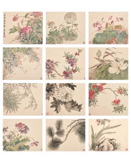 Wu Xizai - Seasonal Flowers