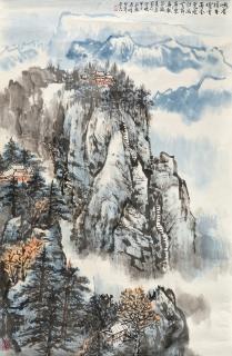 Wu Yifeng - Snowy Landscape