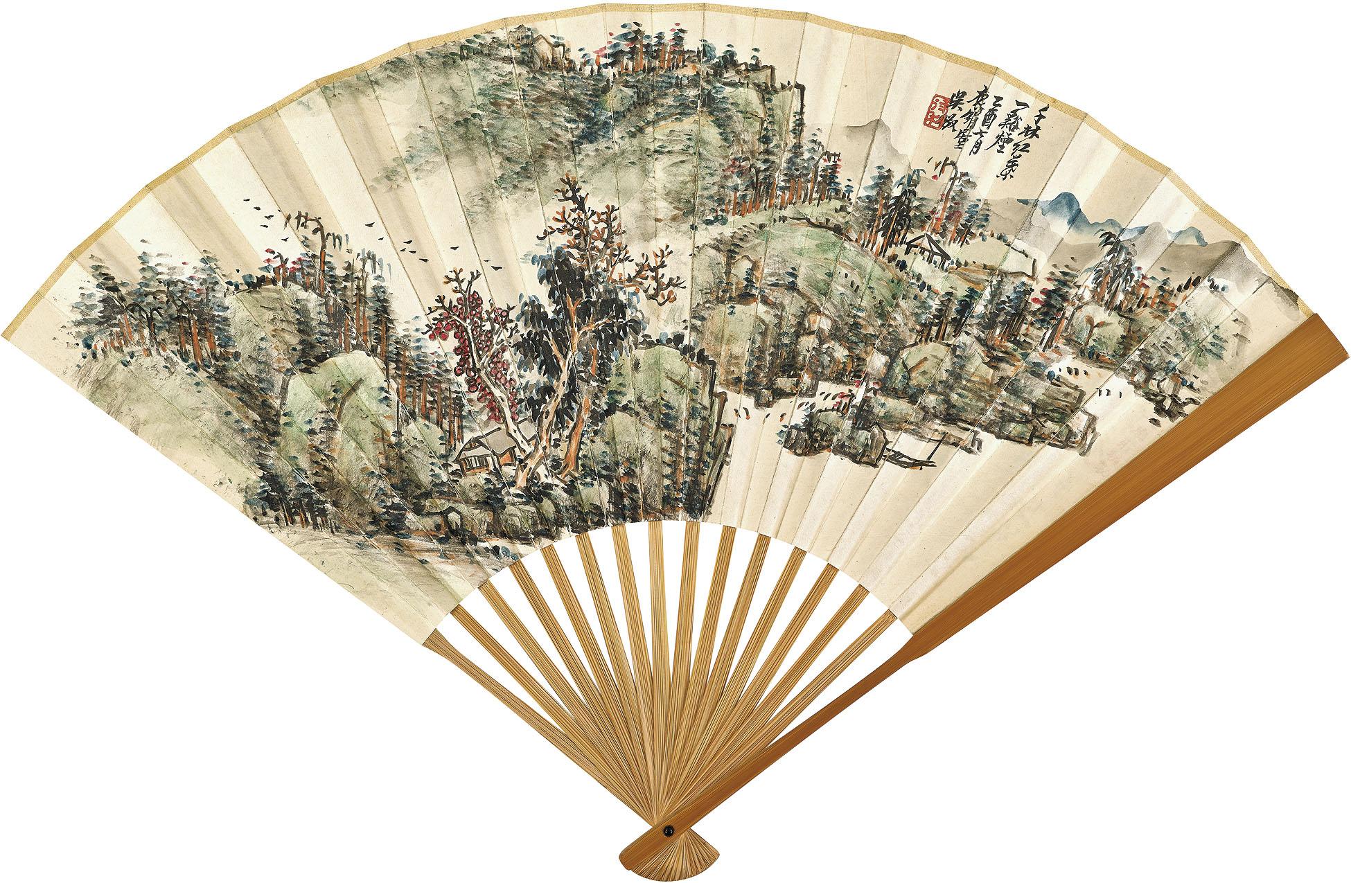 Wu Zhen - House In The Mountains