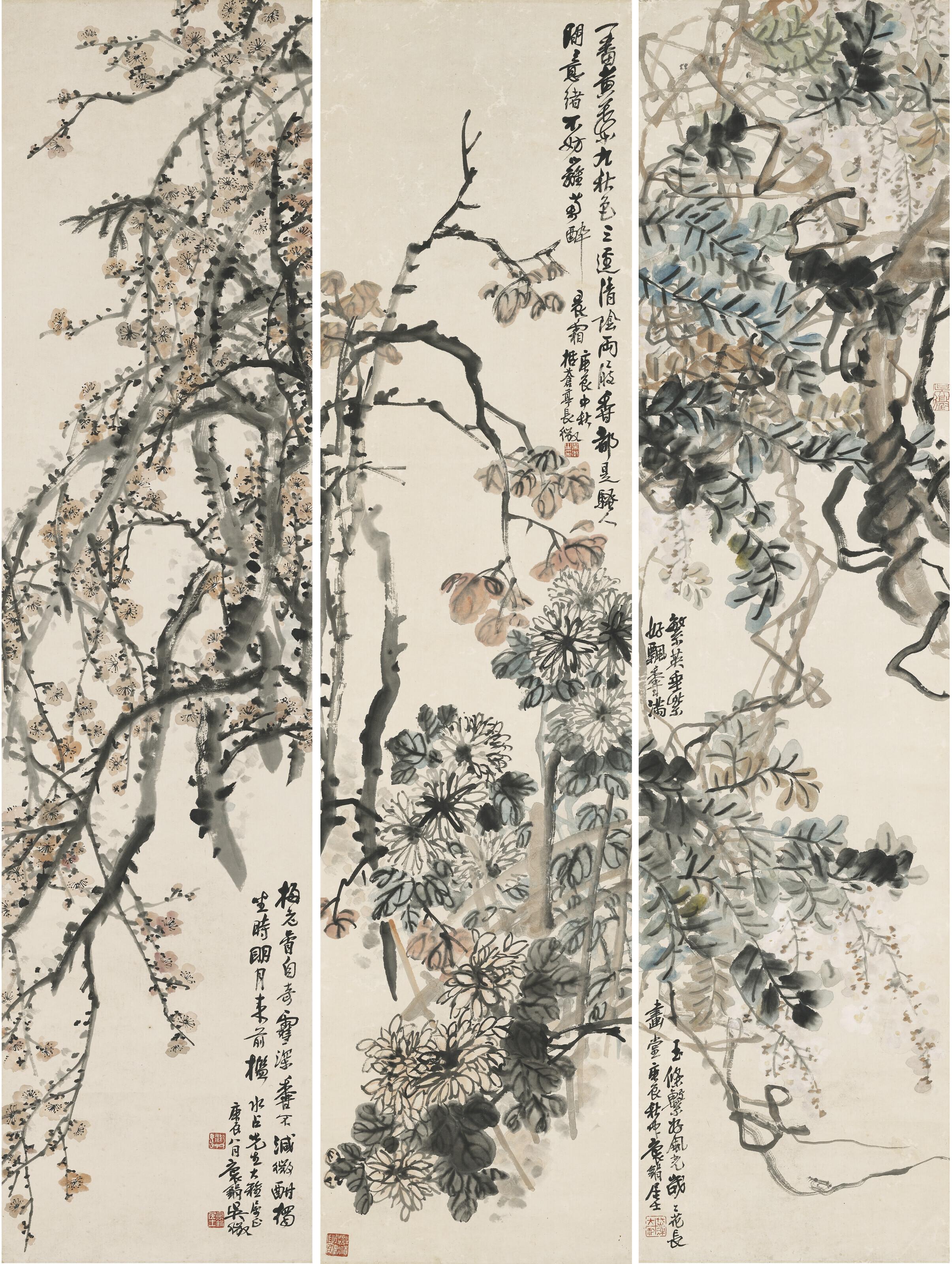 Wu Zheng - Blooming Flowers