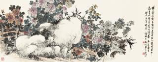 Wu Zheng - Blossoming Chrysanthemums