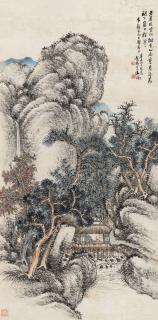 Wu Zheng - Scholar In A Villa