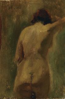 Wu Zuoren - Back of Nude