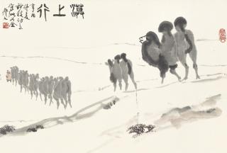 Wu Zuoren - Camels