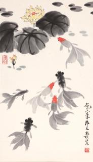 Wu Zuoren - Goldfish