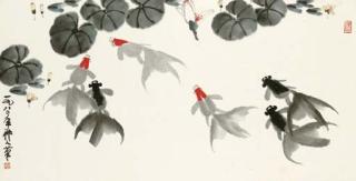 Wu Zuoren - Goldfish