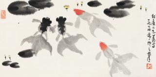 Wu Zuoren - Goldfish