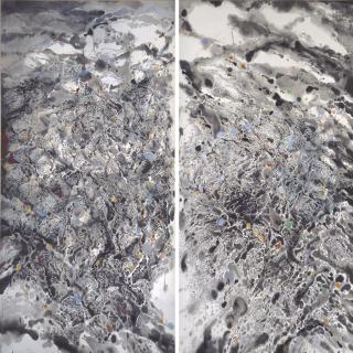 Wucius Wong - Sky-Land Expression 1 (Diptych)