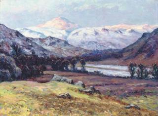 Wynford Dewhurst, R.B.A. - Glen Falloch, Scotland
