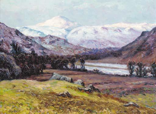 Wynford Dewhurst, R.B.A. - Glen Falloch, Scotland