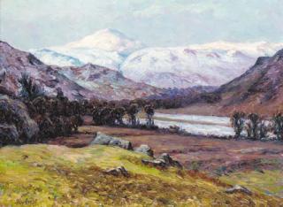 Wynford Dewhurst, R.B.A. - Glen Falloch, Scotland