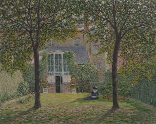 Wynford Dewhurst, R.B.A. - The Back Garden
