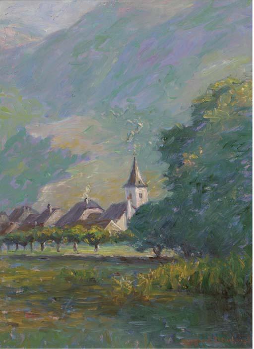 Wynford Dewhurst - An Austrian village