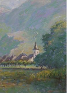 Wynford Dewhurst - An Austrian village