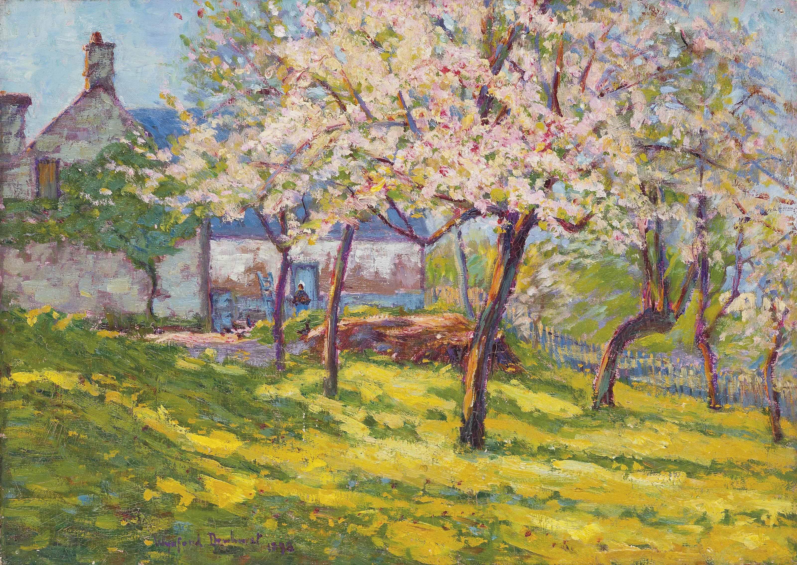 Wynford Dewhurst - Blossom In The Orchard
