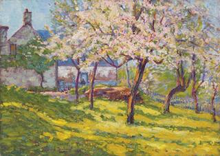Wynford Dewhurst - Blossom In The Orchard