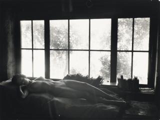 Wynn Bullock - Nude by Sandy\'s Window, 1956