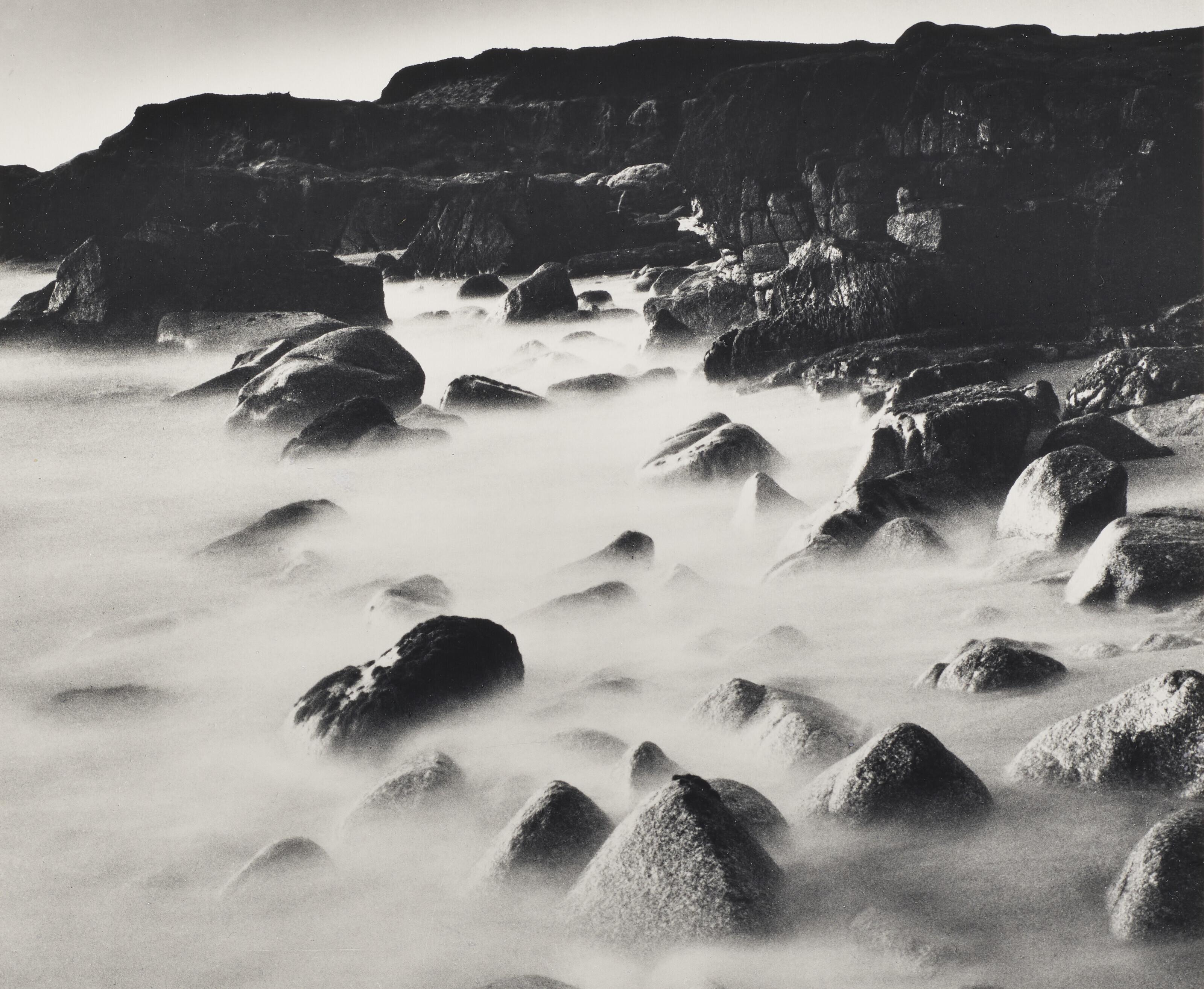 Wynn Bullock - Pacific Grove Coast, CA, 1968